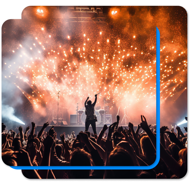 Couple in wedding attire